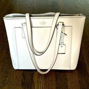 Kate Spade bone work tote